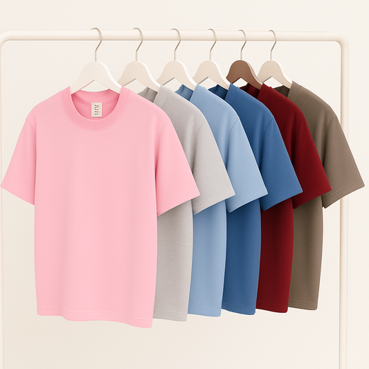 Unisex Oversize T-Shirt – Schwerer Baumwollstoff, Streetwear Stil